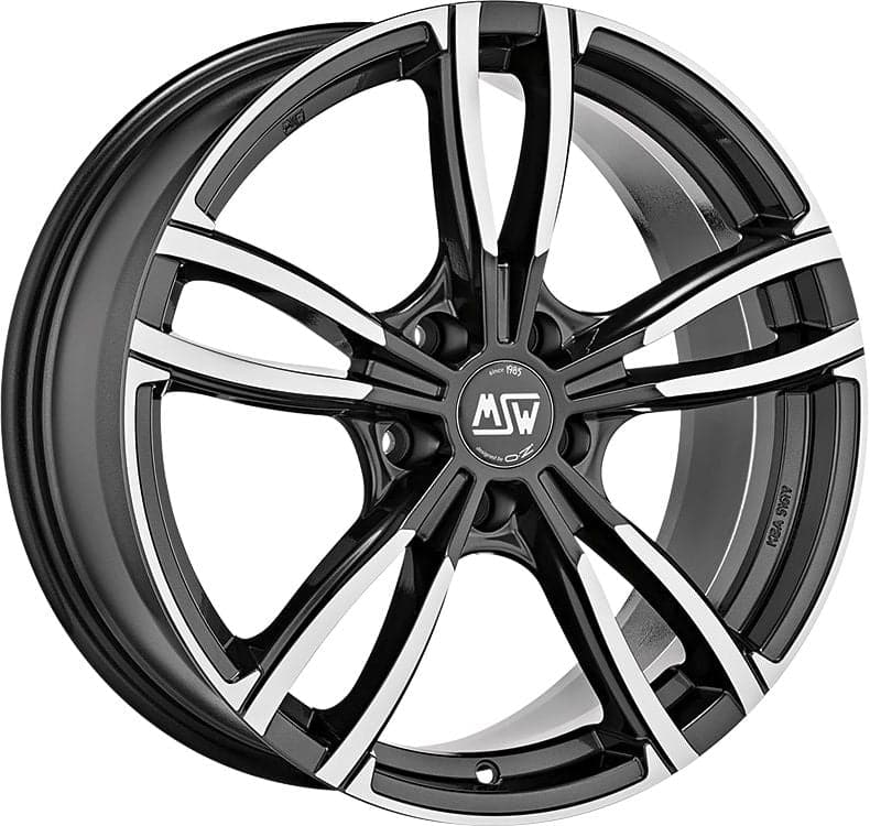 MSW 73 8,5x18 5x120 ET37 72,56 Gloss Dark Grey Full Polished - Wheelsup.sk