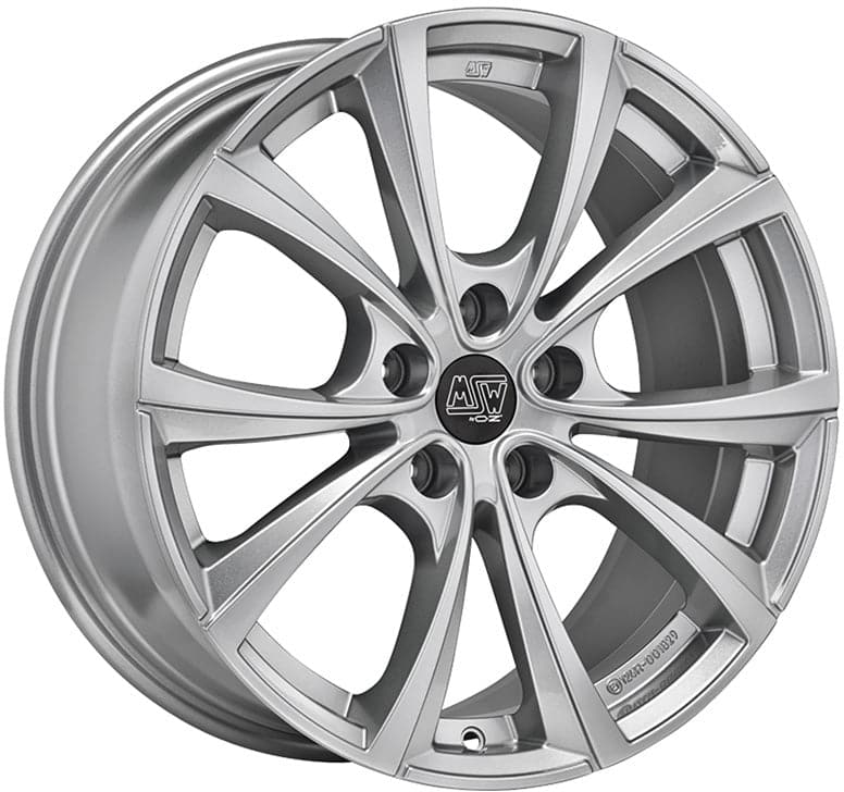 MSW 27 T 9,5x19 5x114,3 ET45 64,12 Full Silver - Wheelsup.sk