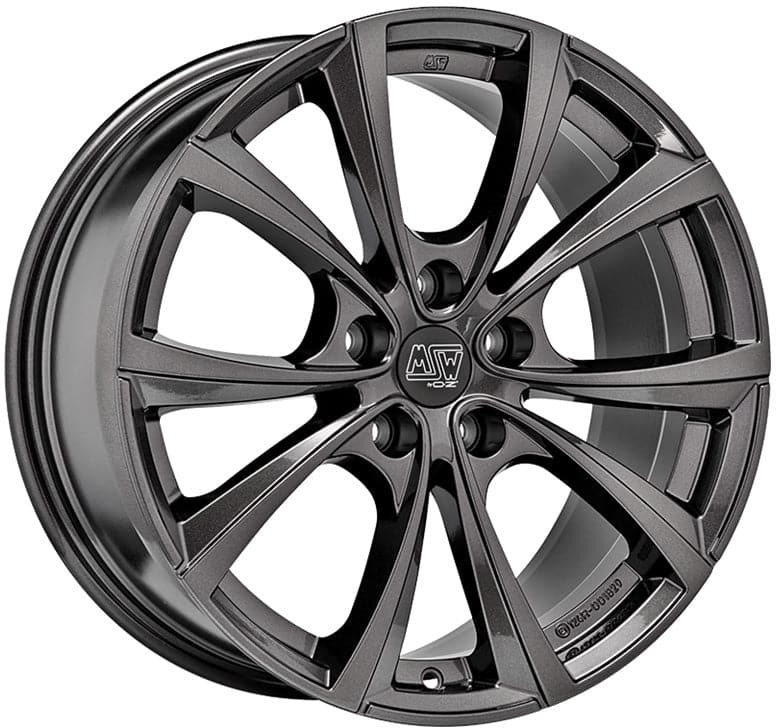 MSW 27 T 9,5x19 5x114,3 ET45 64,12 Gloss Dark Grey - Wheelsup.sk