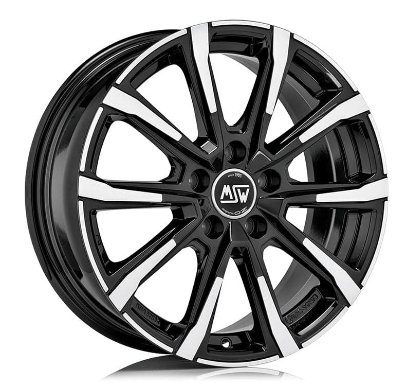 MSW 79 7x17 5x114,3 ET35 60,06 Gloss Black Full Polished - Wheelsup.sk