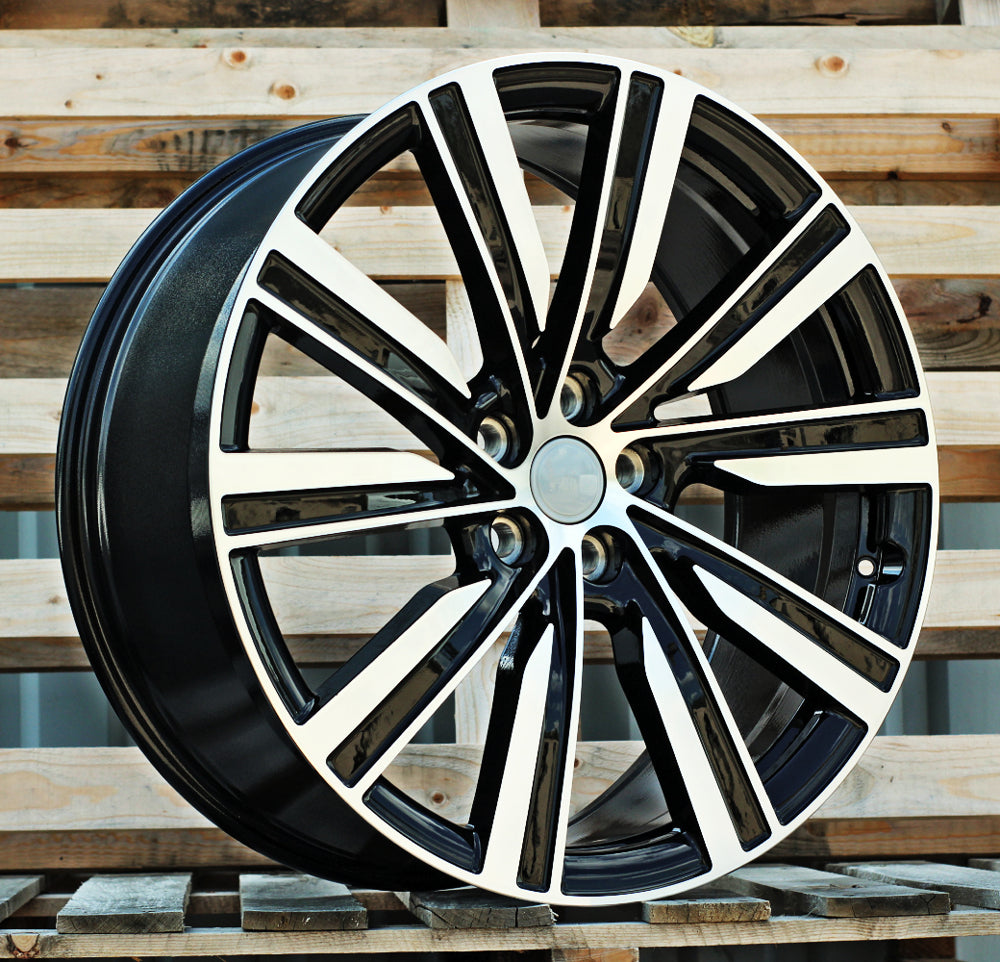 Alu disky pre Land Rover H3091F 9.5x22 5x120 ET45 72.6 Čierna