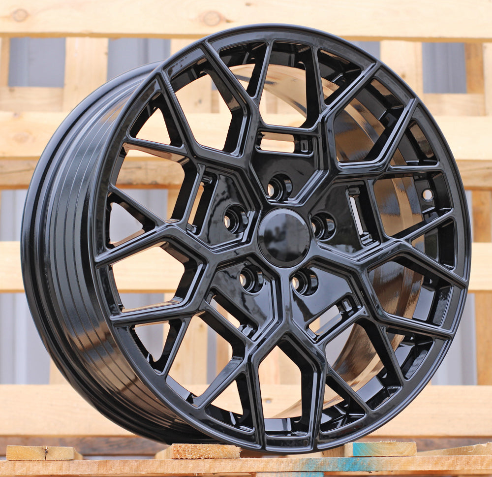 Alu kola Racing Line HF5227 8x18 5x120 ET45 72.6 černá | Wheelsup.cz