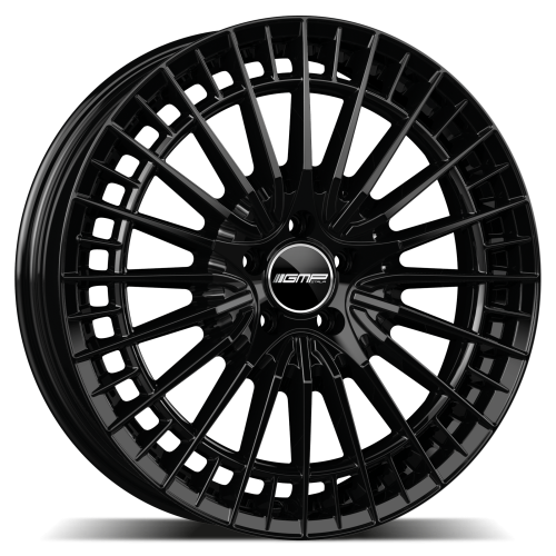 Alu kola GMP Qstar 10x20 5x112 ET48 66.6 glossy black | Wheelsup.cz