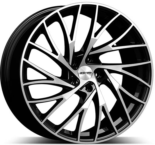 Alu kola GMP Enigma 10x21 5x114.3 ET45 70.6 black diamond | Wheelsup.cz