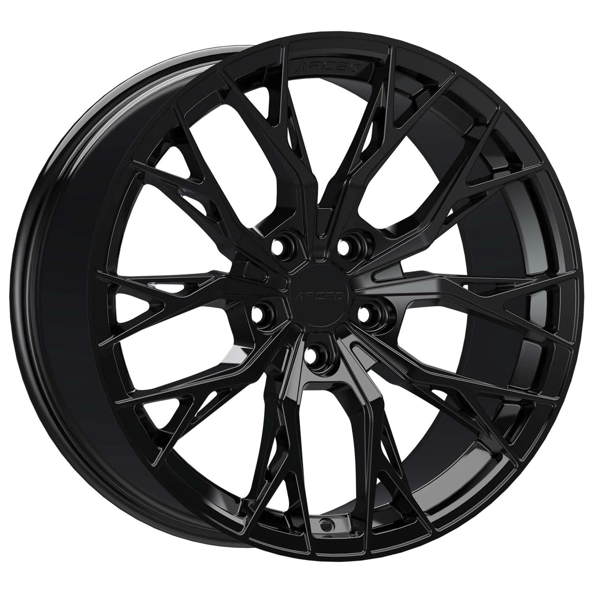 Alu kola Arceo ROMA 8x18 5x120 ET45 Glossy Black | Wheelsup.cz