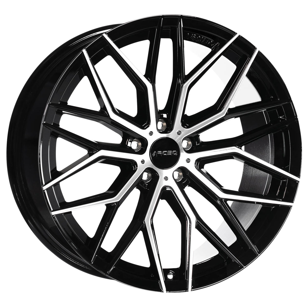 Alu kola Arceo VALENCIA 9x20 5x108 ET35 Black Diamond | Wheelsup.cz