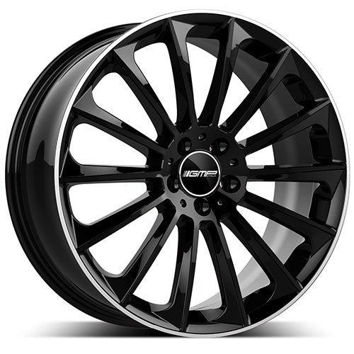 Alu kola GMP Stellar 11x22 5x130 ET55 71.6 black diamond lip | Wheelsup.cz