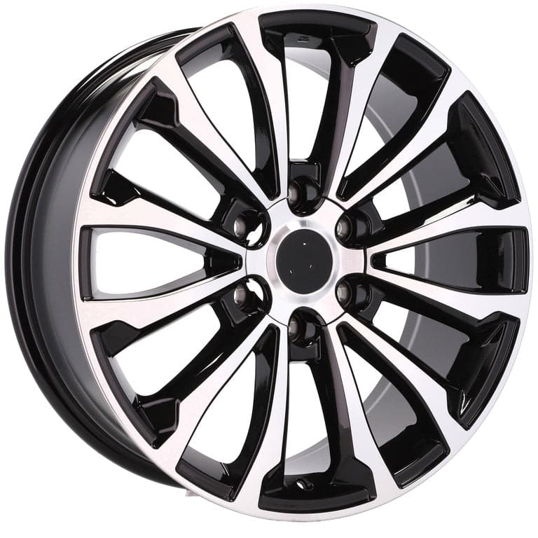 Racingline B1353 18x7.5 6x139.7 ET25 Black Polished SUV, Off Road - Wheelsup.sk