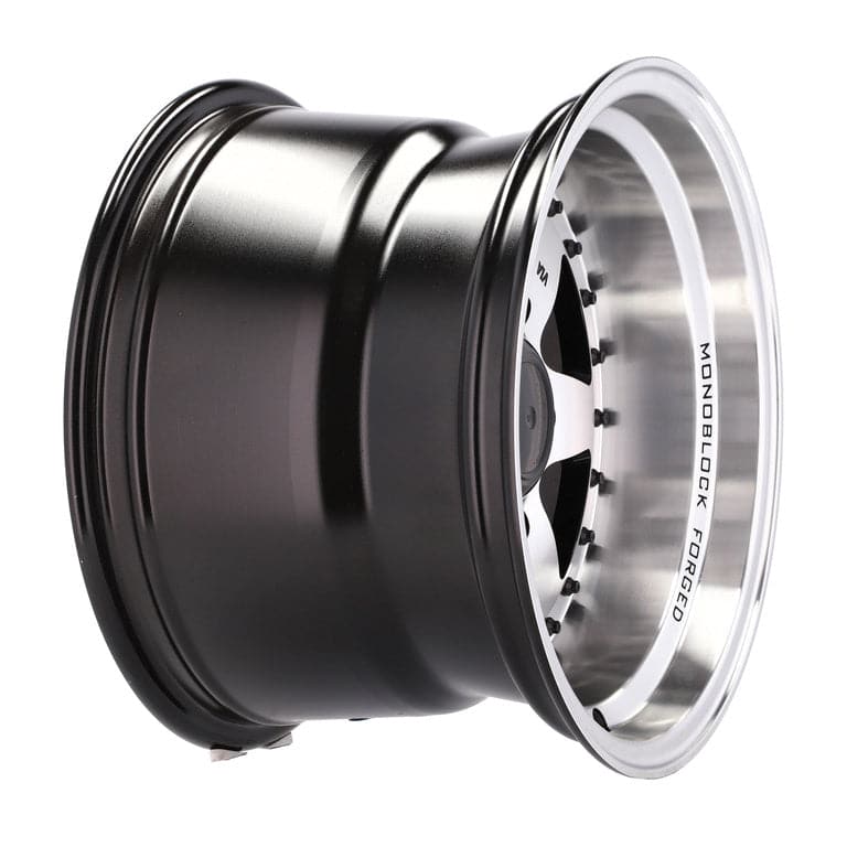 Racingline L2156 15x10 6x139.7 ET-44 Black Polished SUV, Off Road - Wheelsup.sk