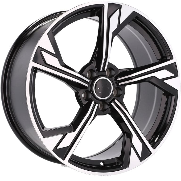 Racingline I5375 19x8.5 5x112 ET32 Black Polished Audi - Wheelsup.sk