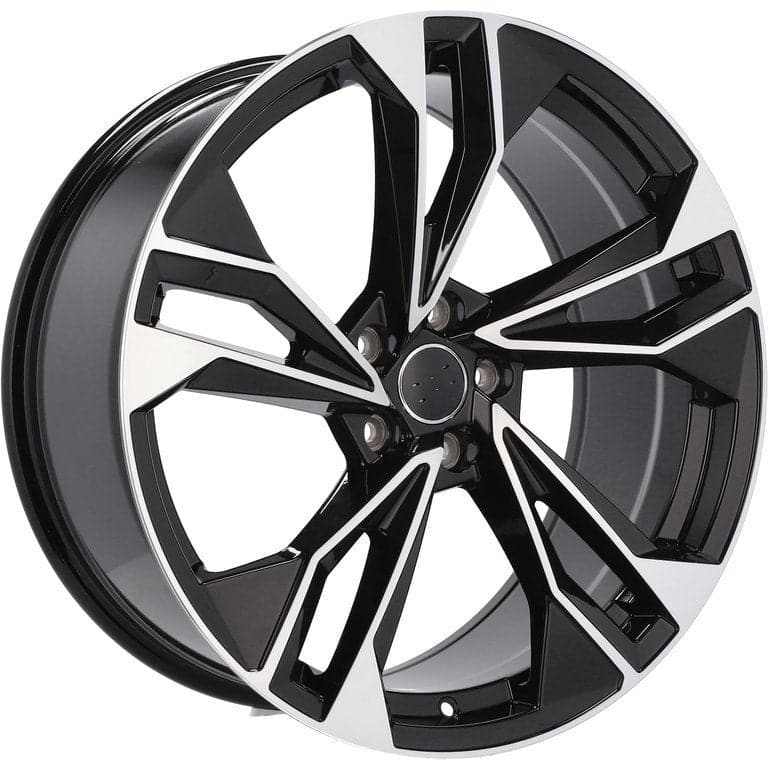 Racingline I5493 19x8.5 5x112 ET32 Black Polished Audi - Wheelsup.sk
