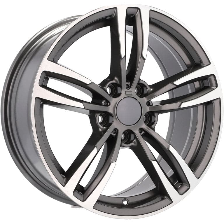 Racingline BK855 18x9 5x120 ET40 Grey Polished BMW - Wheelsup.sk