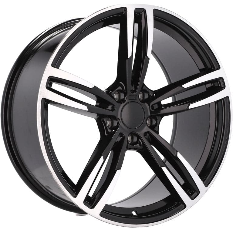 Racingline BK855 16x7 5x120 ET35 Black Polished BMW - Wheelsup.sk