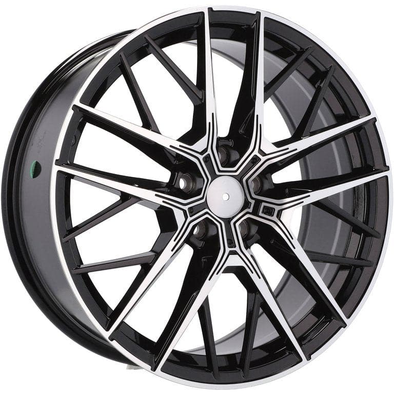 Racingline H5080 18x8 5x112 ET50 Black Polished BMW - Wheelsup.sk