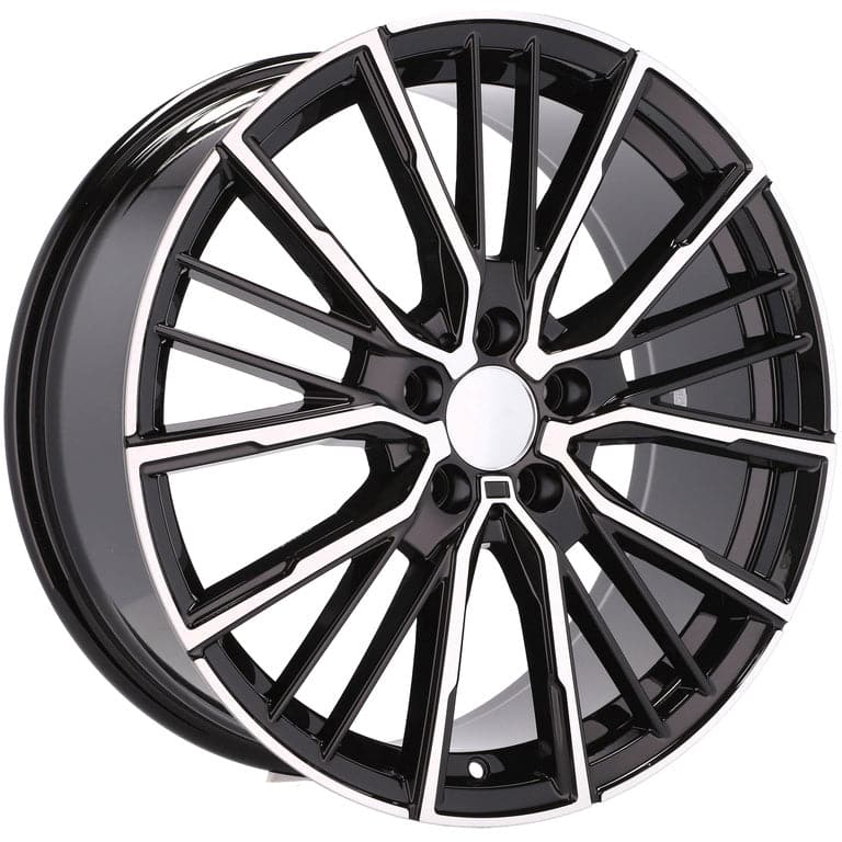 Racingline A5824 18x8 5x112 ET50 Black Polished BMW - Wheelsup.sk