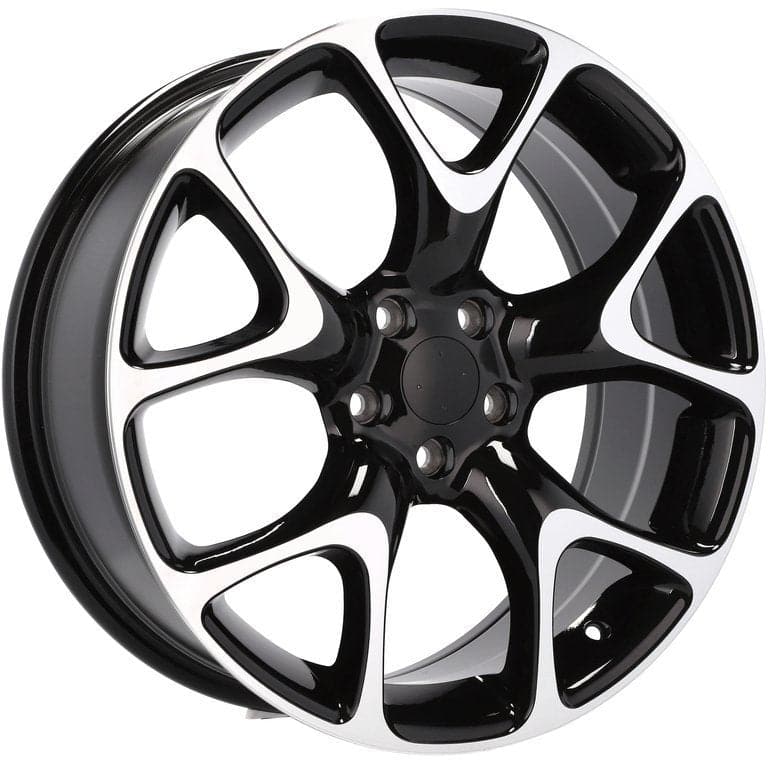 Alu kola pro Opel E236 7.5x17 5x115 ET42 70.1 Black Polished | Wheelsup.cz