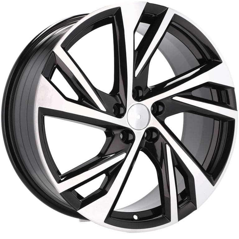 Racingline FE183 19x8 5x108 ET45 Black Polished Volvo - Wheelsup.sk