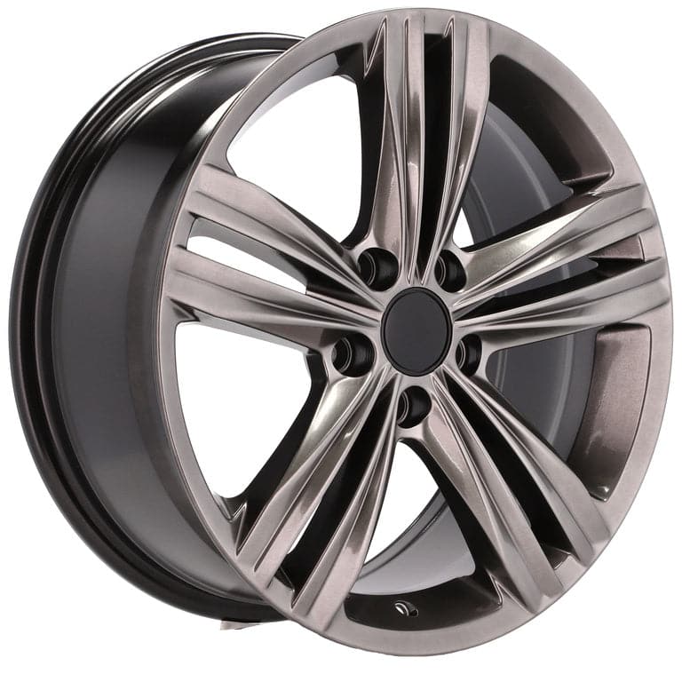 Alu kola pro Volkswagen B5293 7x16 5x112 ET43 57.1 Hyper Black | Wheelsup.cz