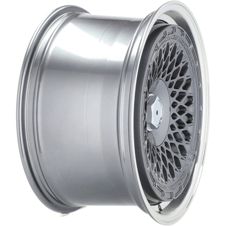 Alu kola Racing Line 1308B 9.5x18 5x112 ET35 72.6 Gun Metal & Polished Lip | Wheelsup.cz