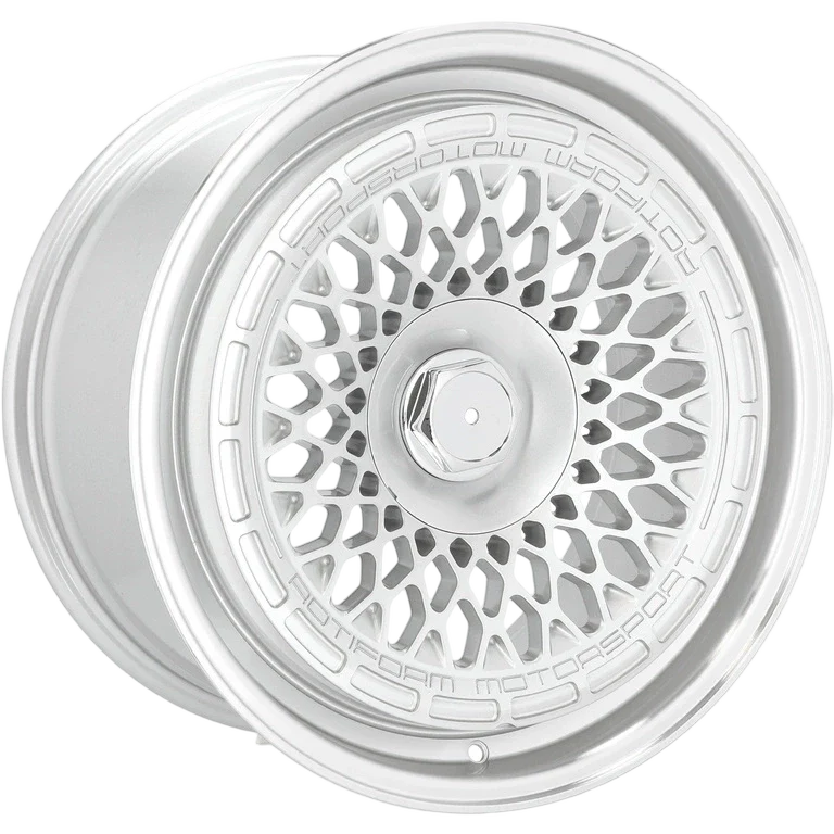 Alu kola Racing Line 1308B 8.5x18 5x112 ET30 72.6 Silver Shining & Polished Lip | Wheelsup.cz