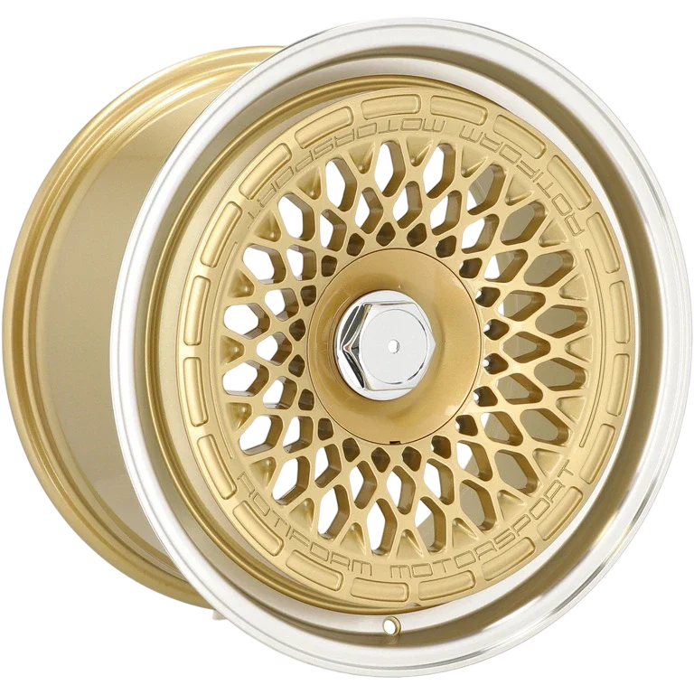 Alu kola Racing Line 1308B 9.5x18 5x112 ET35 72.6 Bronze & Polished Lip | Wheelsup.cz