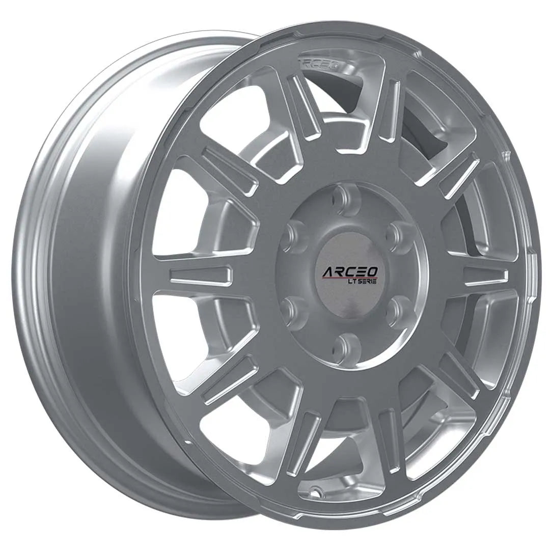Alu kola Arceo LT1 6.5x16 5x130 ET62 Silver | Wheelsup.cz