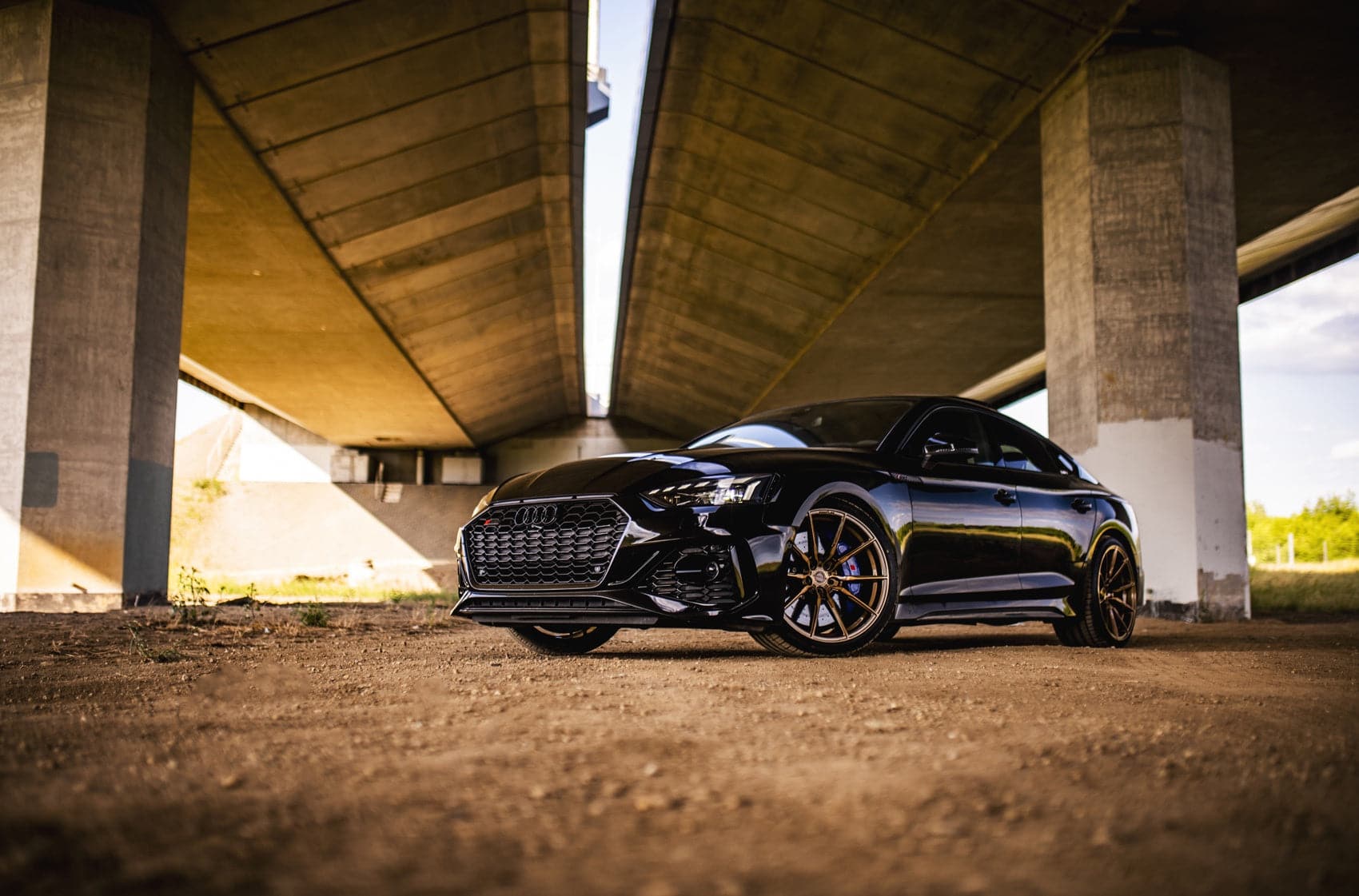 Concaver CVR4 20x8 ET40 5x112 Brushed Bronze - Wheelsup