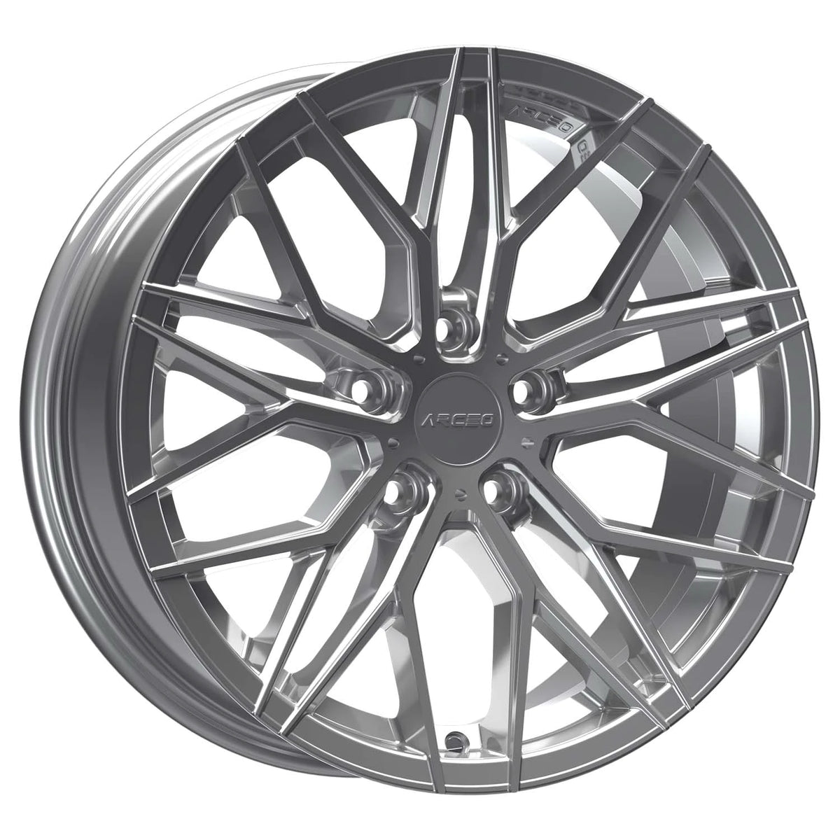 Alu kola Arceo VALENCIA 8x18 5x100 ET35 Hyper Silver | Wheelsup.cz