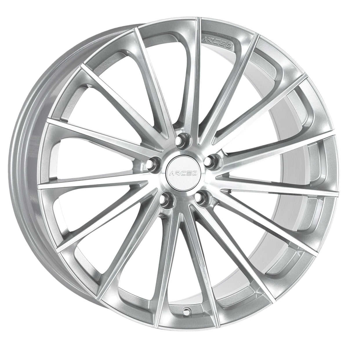 Alu kola Arceo BERLIN 8.5x19 5x114.3 ET38 Silver Diamond | Wheelsup.cz