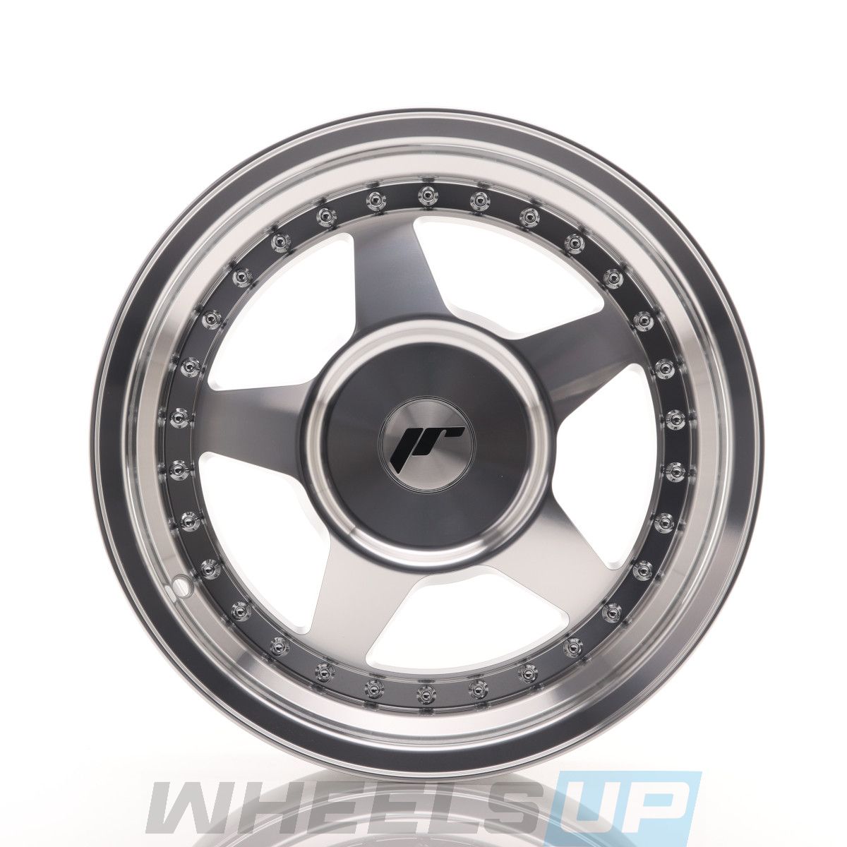 Alu kola Japan Racing JR6 17x9 ET25 5x114/120 Silver Machined Face WheelsUp