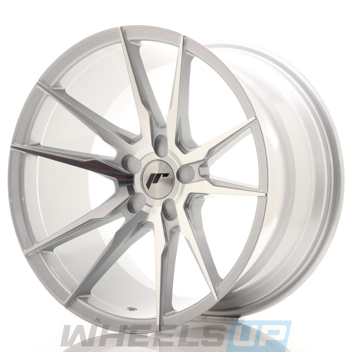 Alu kola Japan Racing JR21 18x9,5 ET20-40 BLANK Silver Machined Face WheelsUp
