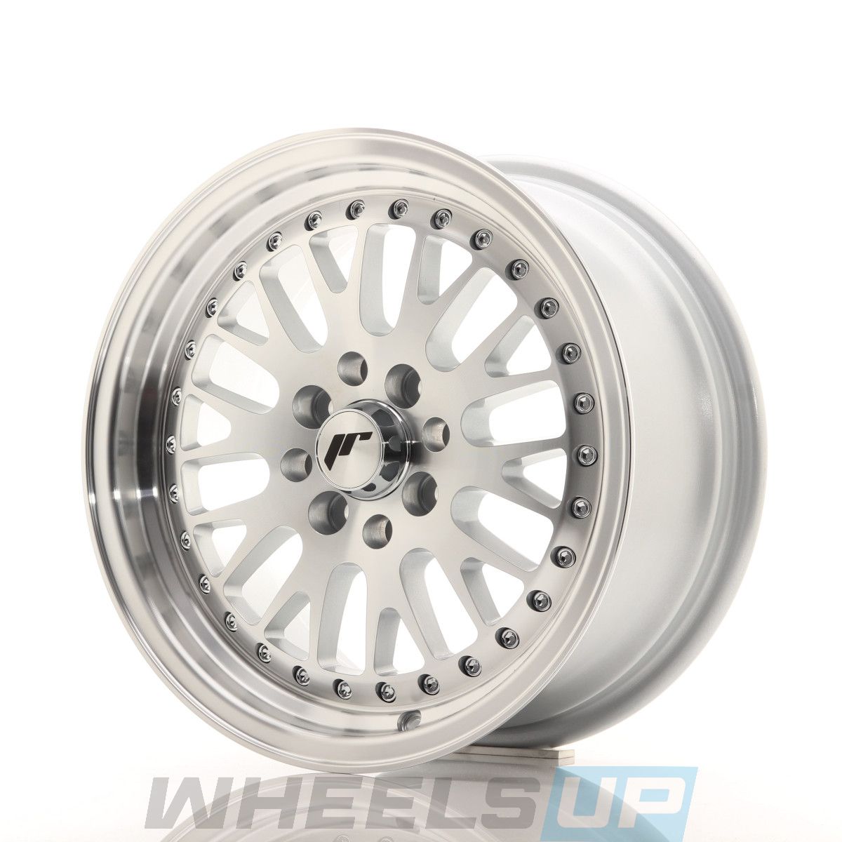 Alu kola Japan Racing JR10 16x7 ET30 4x100/108 Silver Machined Face WheelsUp