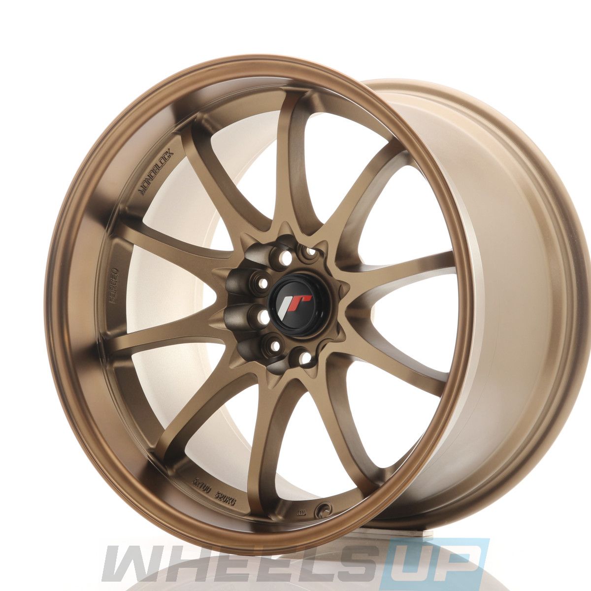 Alu kola Japan Racing JR5 19x8.5 ET43 5H BLANK Dark Anodized Bronze WheelsUp