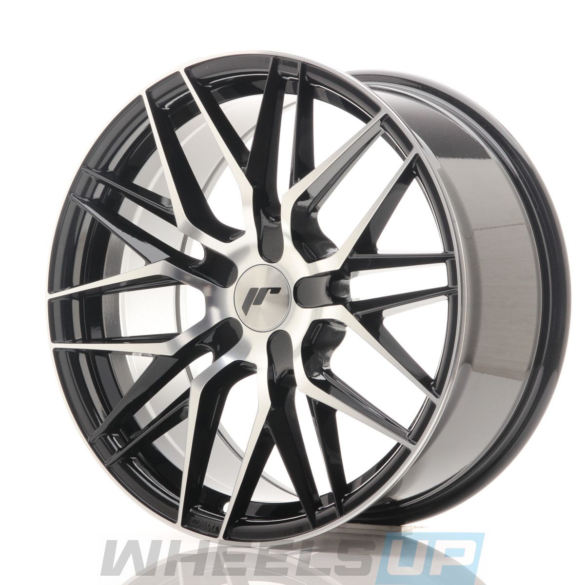 Alu kola Japan Racing JR28 19x8,5 ET20-40 5H BLANK Gloss Black Machined Face WheelsUp