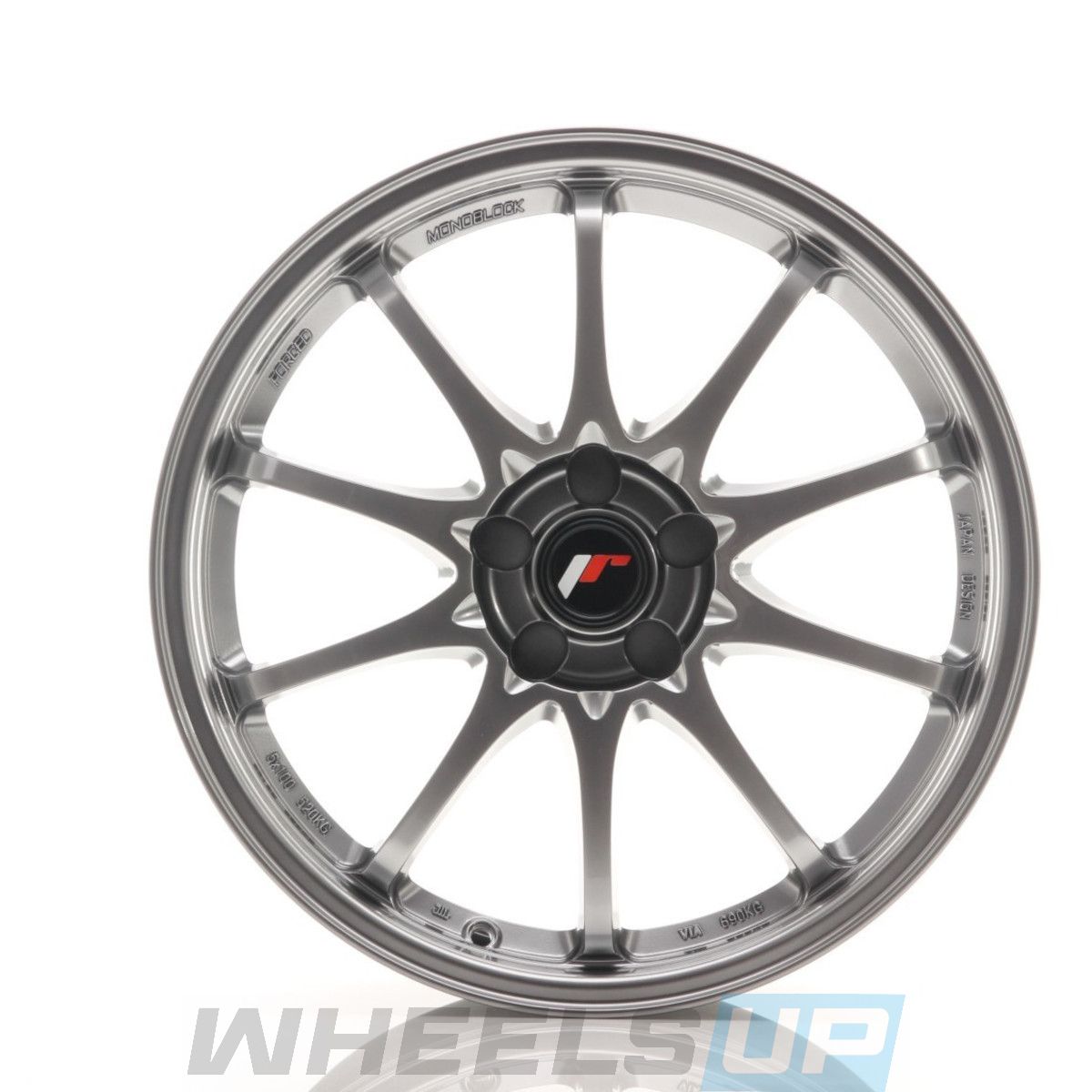 Alu kola Japan Racing JR5 18x8 ET35 5H BLANK Hyper Black WheelsUp