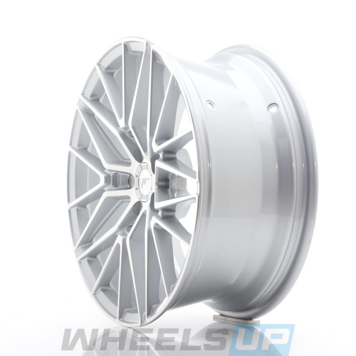 Alu kola Japan Racing JR38 19x8,5 ET45 5x112 Silver Machined Face WheelsUp