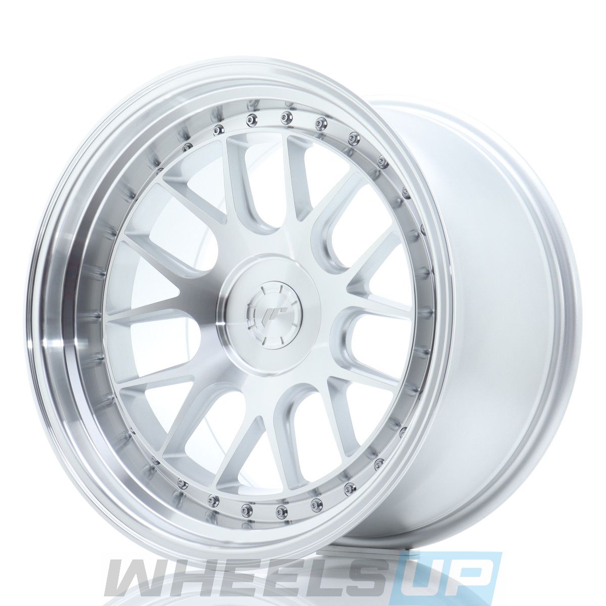 Alu kola Japan Racing JR40 19x11 ET15-22 5H BLANK Silver Machined Face WheelsUp
