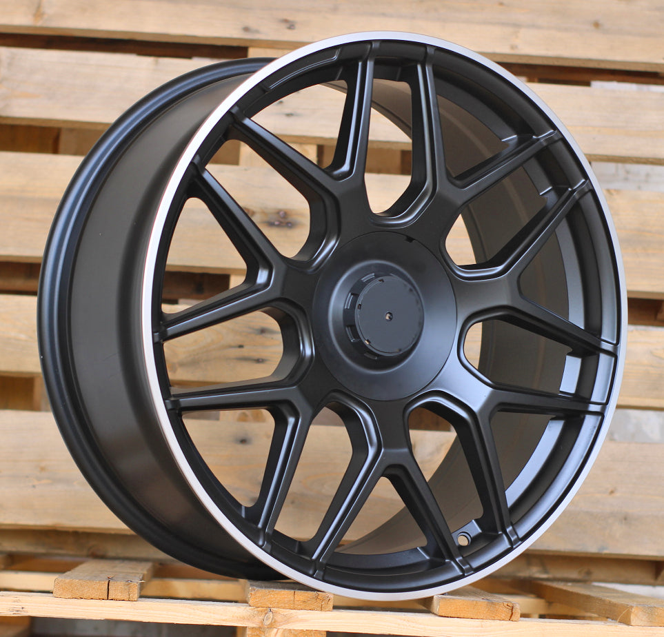 Alu kola pro Mercedes B5318 8.5x20 5x130 ET35 84.1 Satin Black | Wheelsup.cz