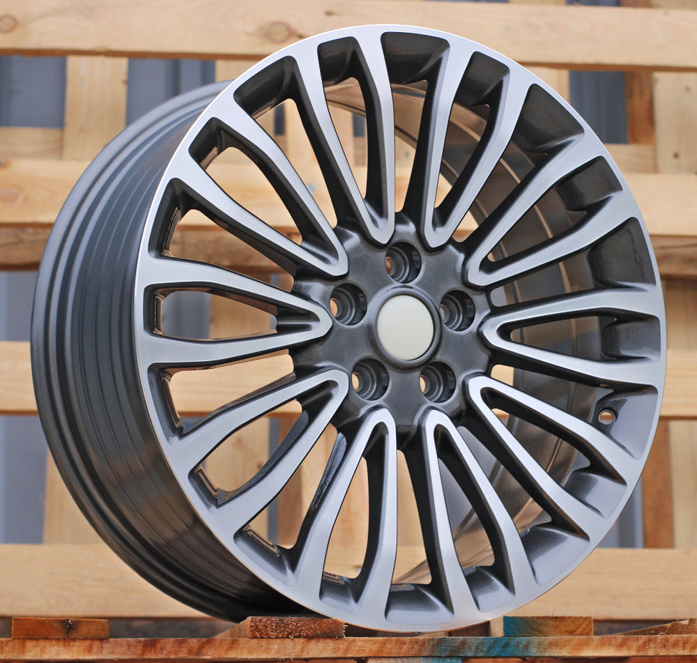 Alu disky pre Ford FBX521 8x18 5x108 ET55 63.4 Sivá