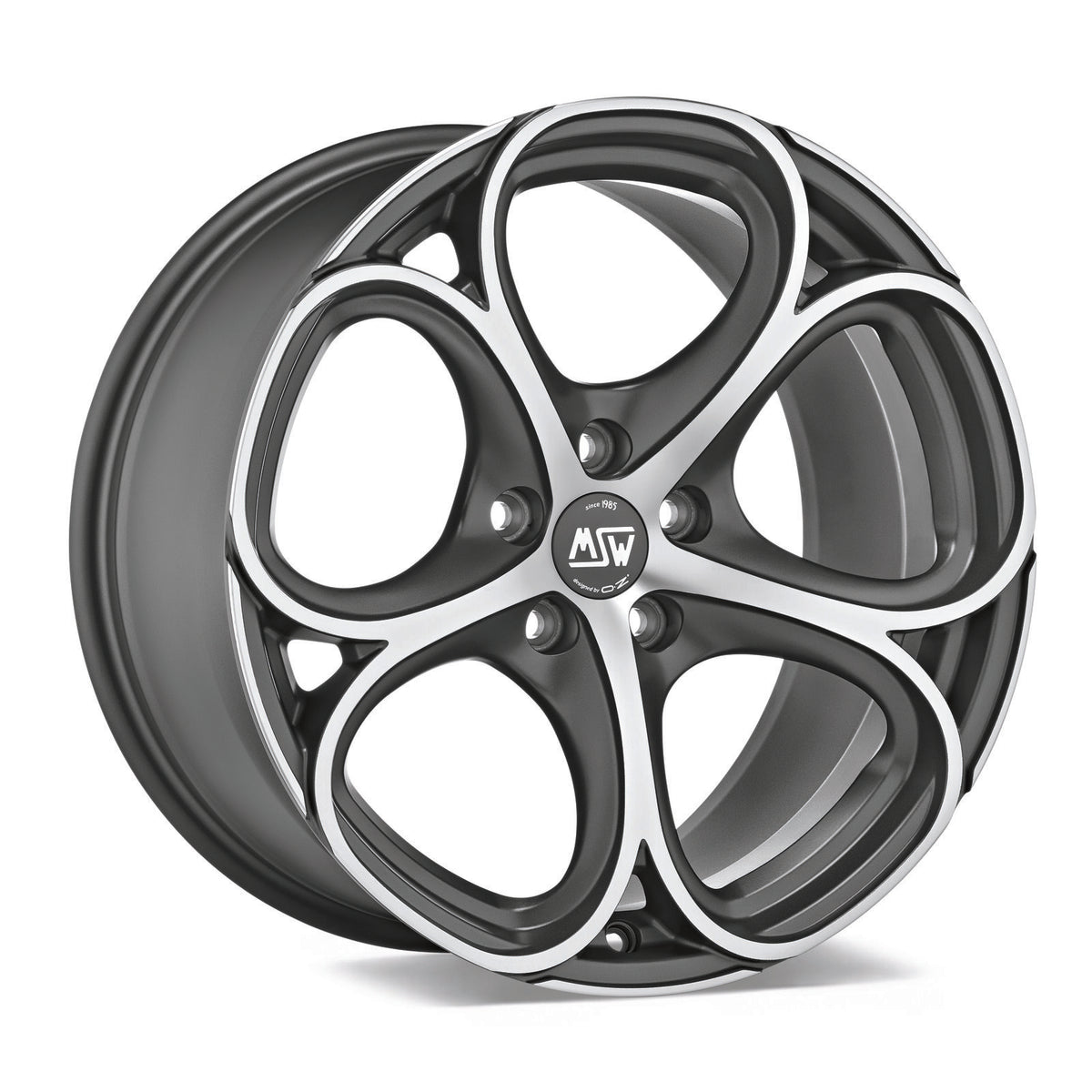 Alu kola MSW 82 8x18 5x110 ET30 65,1 šedá WheelsUp