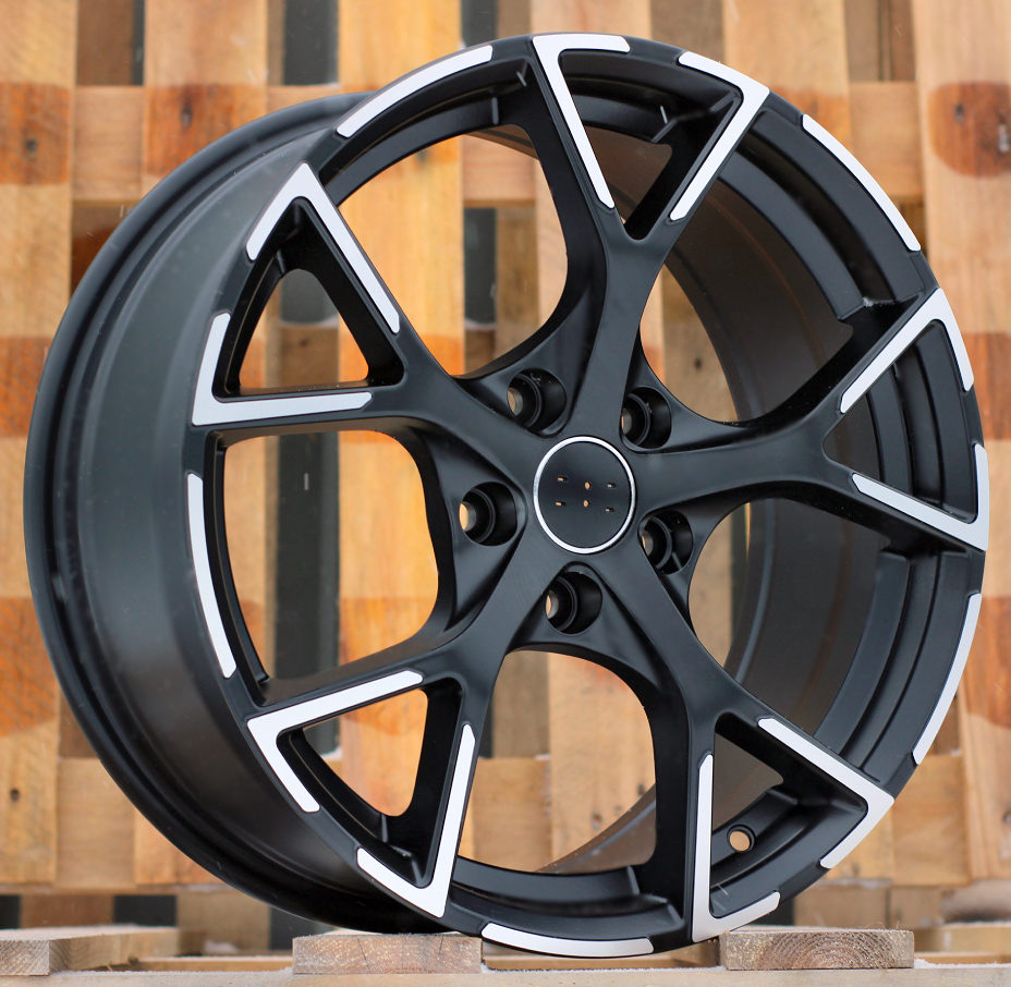 Alu disky pre Audi 3S5997 8x18 5x112 ET40 66.6 Čierna