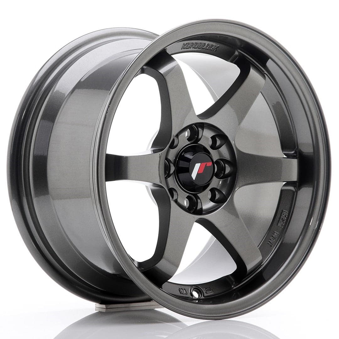 JR Wheels JR3 15x8 ET25 4x100/114 Gun Metal - Wheelsup