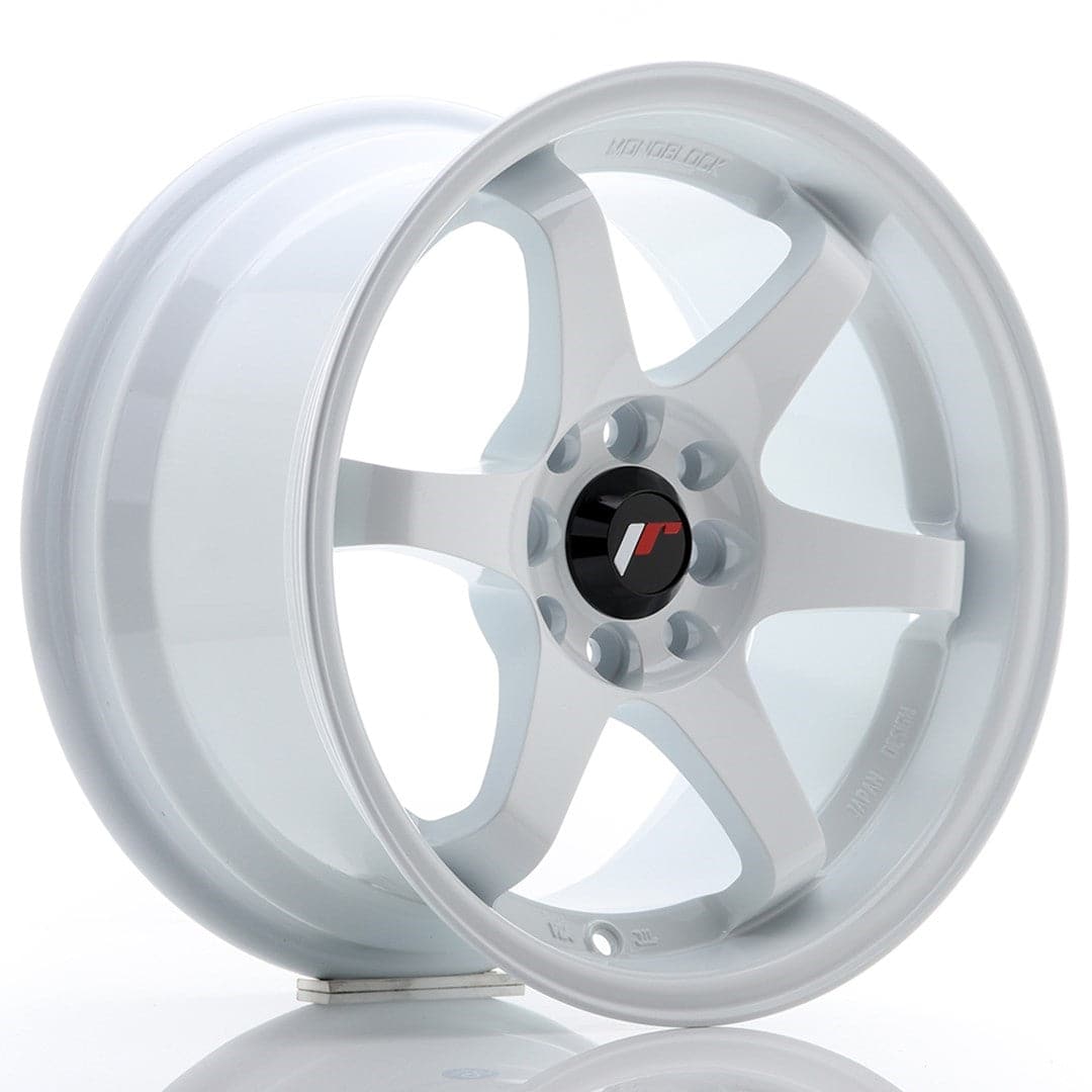 JR Wheels JR3 15x8 ET25 4x100/114 White - Wheelsup