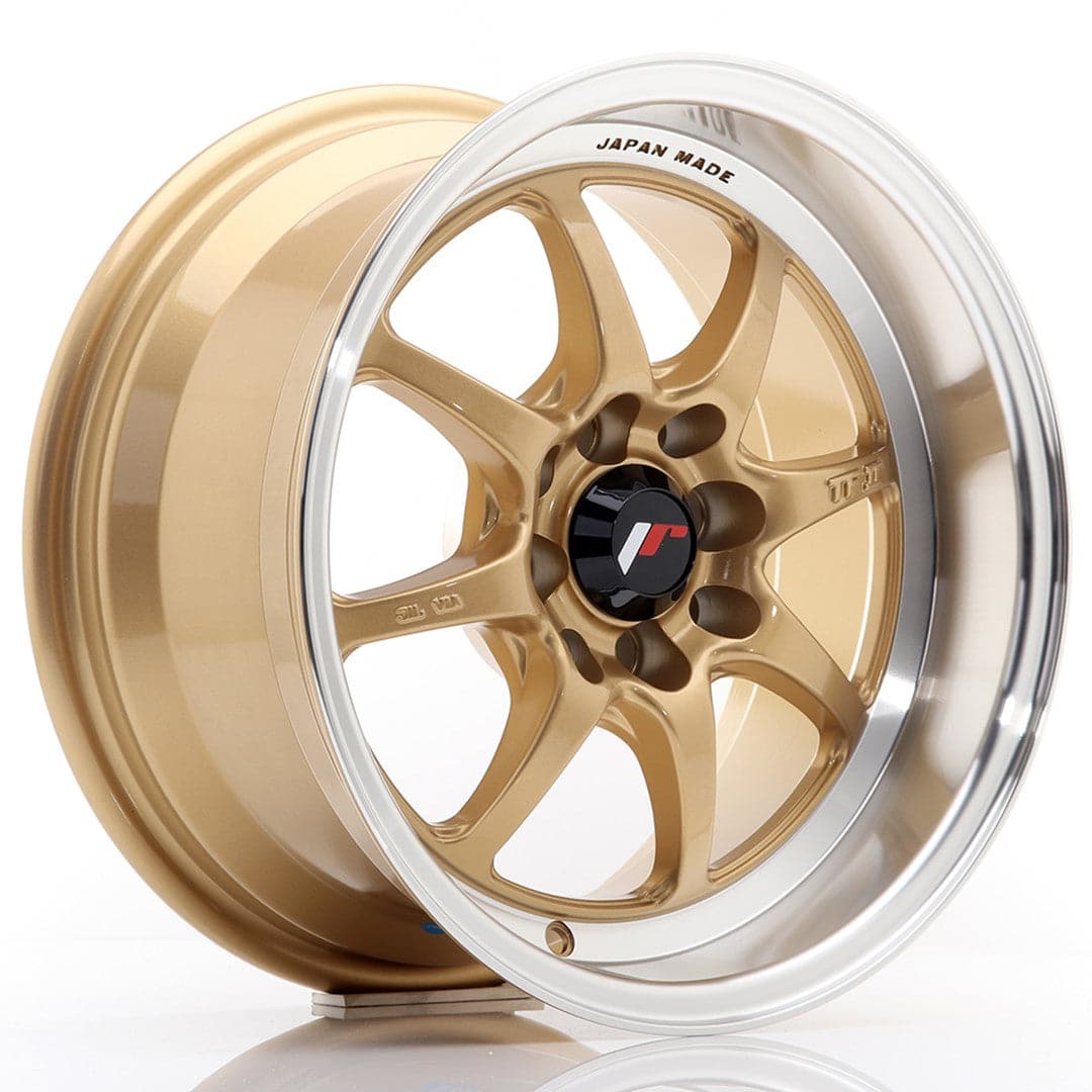 JR Wheels TF2 15x7,5 ET30 4x100/114 Gold - Wheelsup.sk