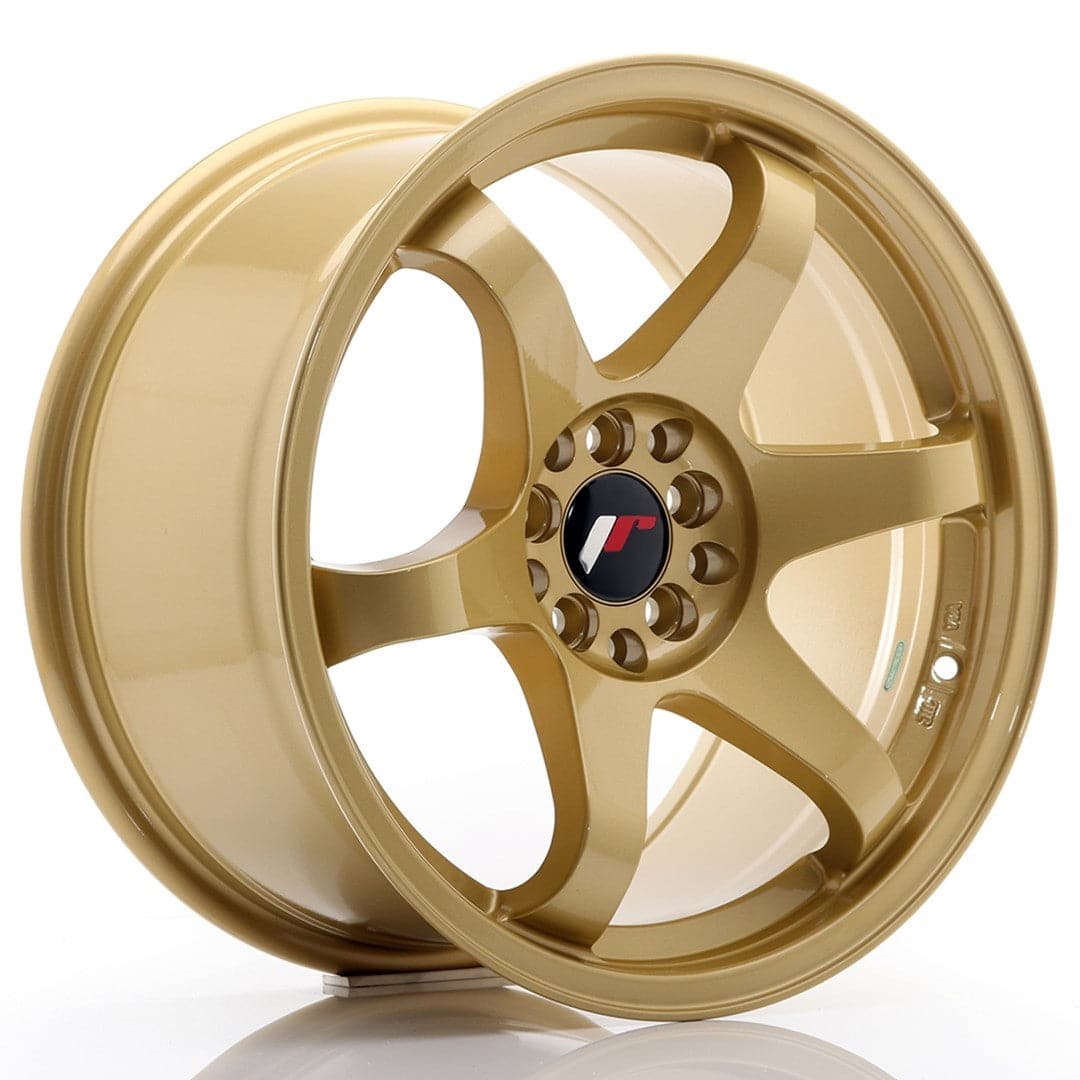 JR Wheels JR3 17x9 ET35 5x100/114 Gold - Wheelsup