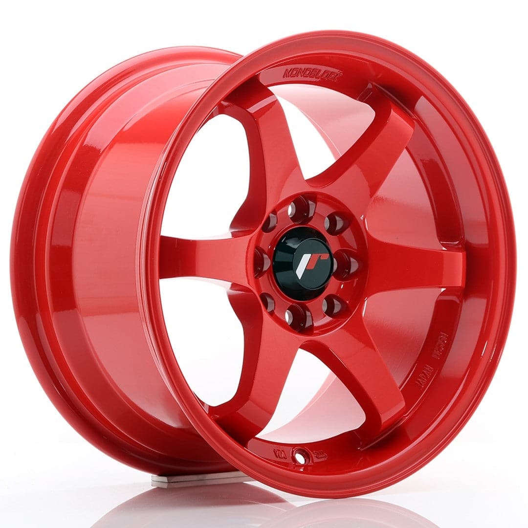 JR Wheels JR3 15x8 ET25 4x100/108 Red - Wheelsup