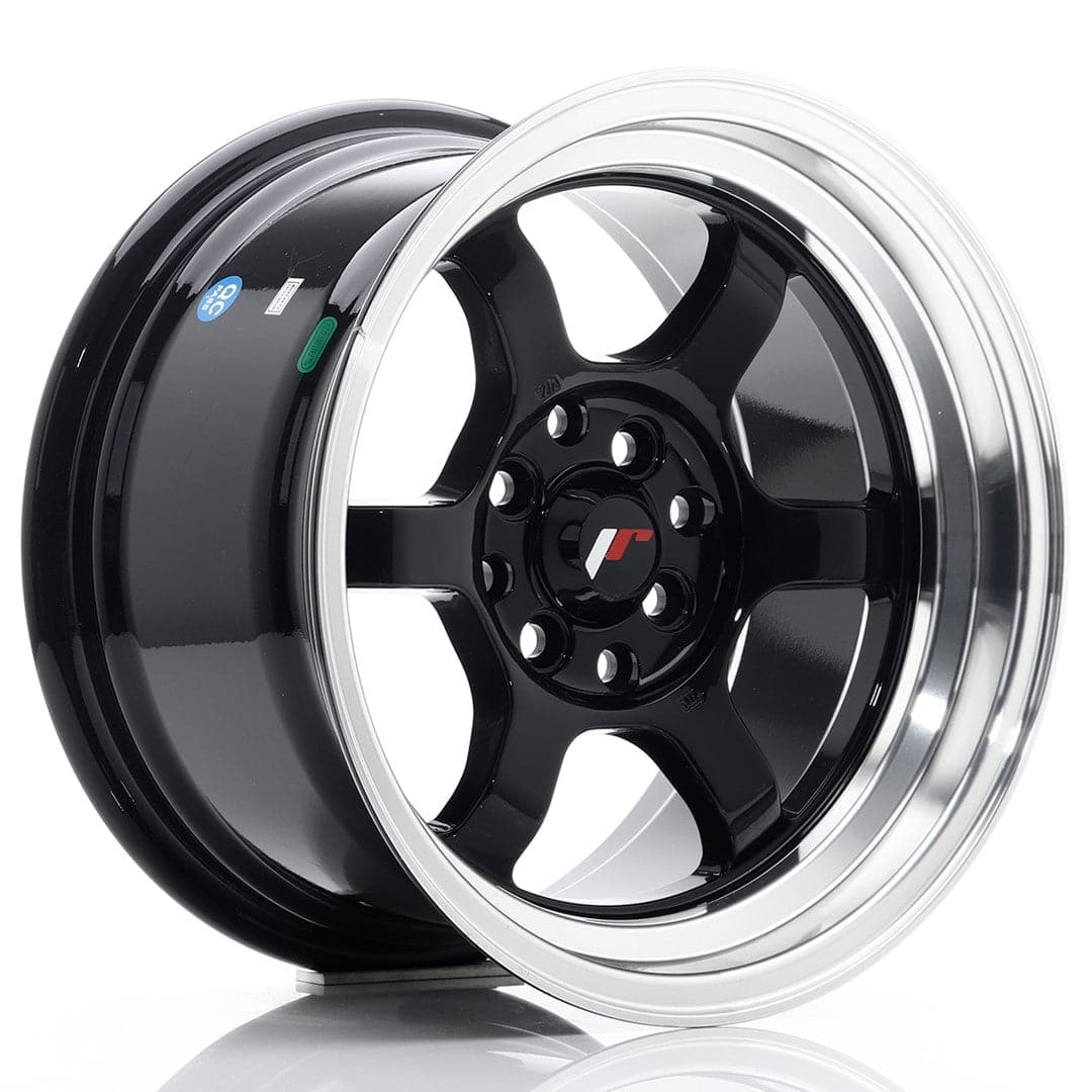 JR Wheels JR12 15x8,5 ET13 4x100/114 Gloss Black - Wheelsup