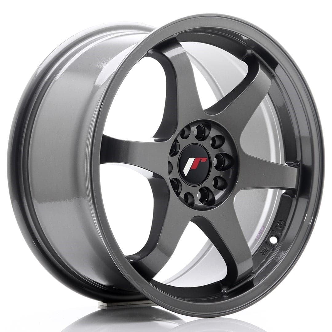 JR Wheels JR3 17x8 ET35 4x100/114 Gun Metal - Wheelsup