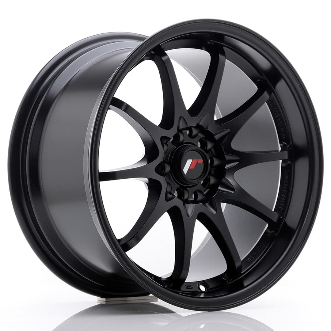 JR Wheels JR5 17x9,5 ET25 5x100/114,3 Matt Black - Wheelsup.sk