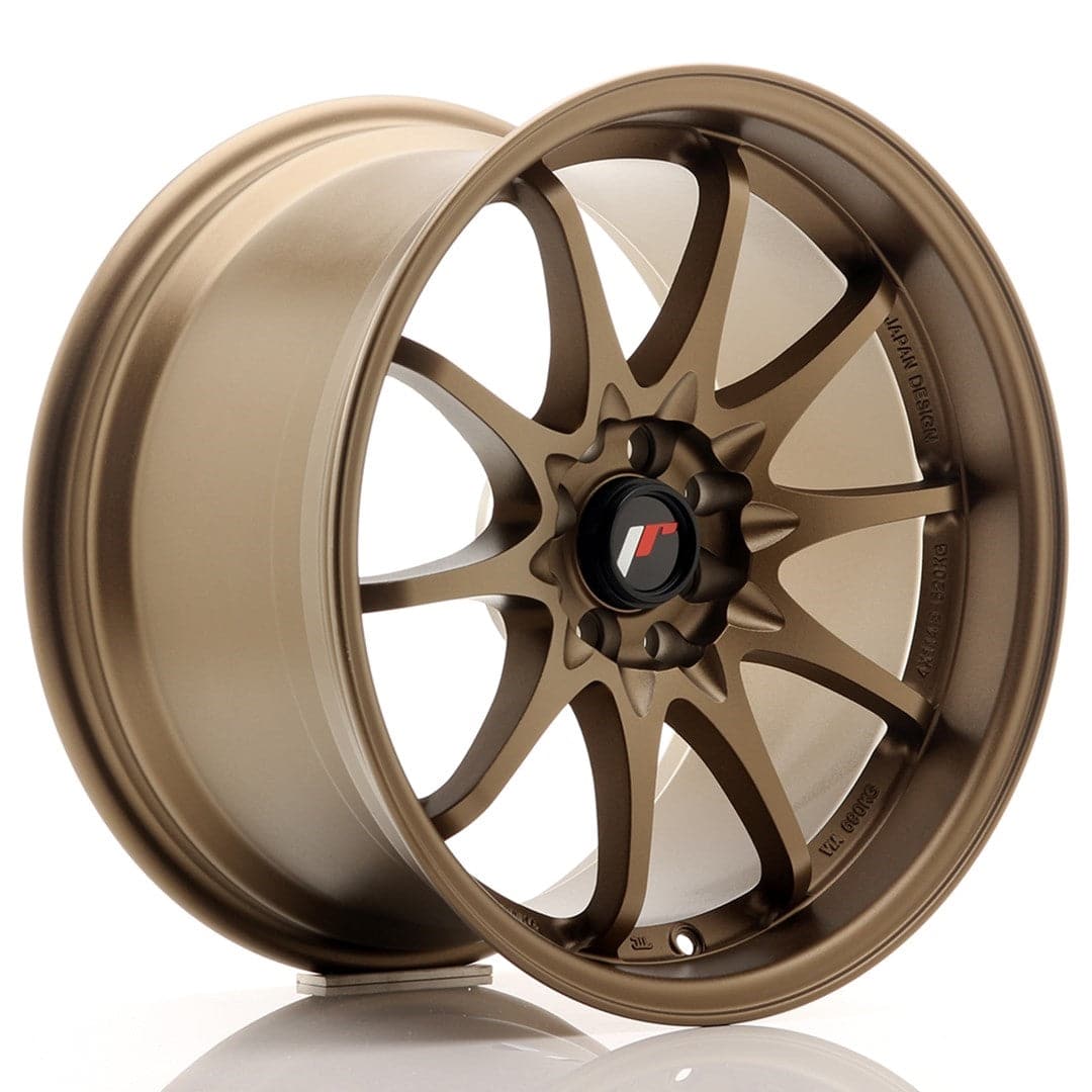 JR Wheels JR5 17x9,5 ET25 4x100/114,3 Dark Anodized Bronze - Wheelsup.sk